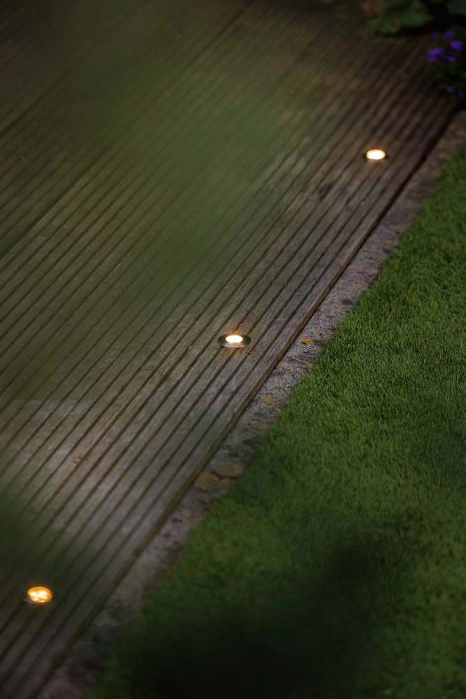 Miniatuur van Garden Lights Alpha Warm White grondspot overrijdbaar rond Ø42x42mm IP67 - RVS (4048601)