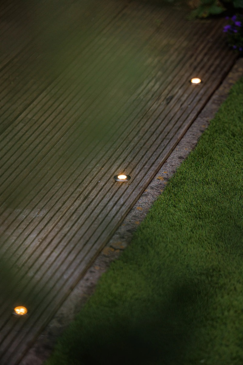 Miniatuur van Garden Lights Alpha Warm White grondspot overrijdbaar rond Ø42x42mm IP67 - RVS (4048601)