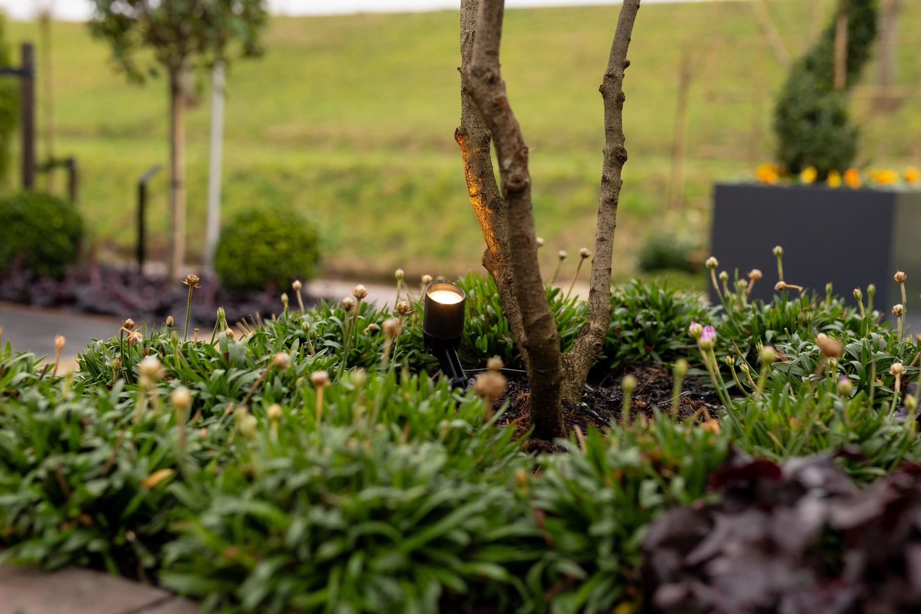 Miniatuur van Garden Lights Xiro grondpin 1.8W 150lm 3000K IP44 - zwart set van 3 stuks (2611013)
