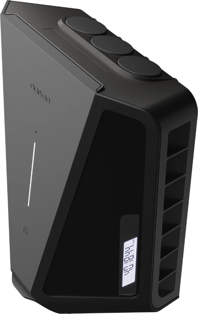 Miniatuur van Easee Charge Pro laadpaal 22kW MID type 2 socket - zwart (10263)