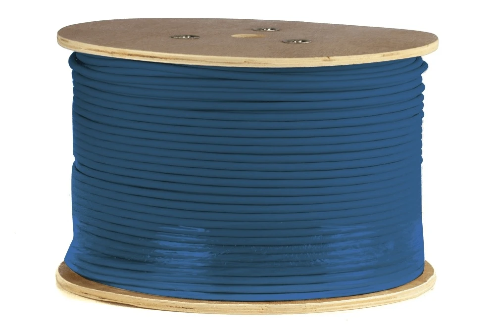 Miniatuur van Danicom CAT6 F/UTP kabel stug LSZH Dca rol van 305 meter - blauw (DC-FTP6-305S-DCA)