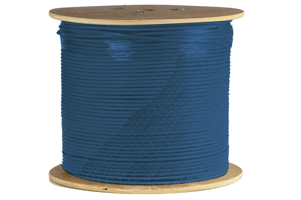 Miniatuur van Danicom CAT6 U/UTP kabel stug LSZH Dca rol van 500 meter - blauw (DC-UTP6-500S-DCA)