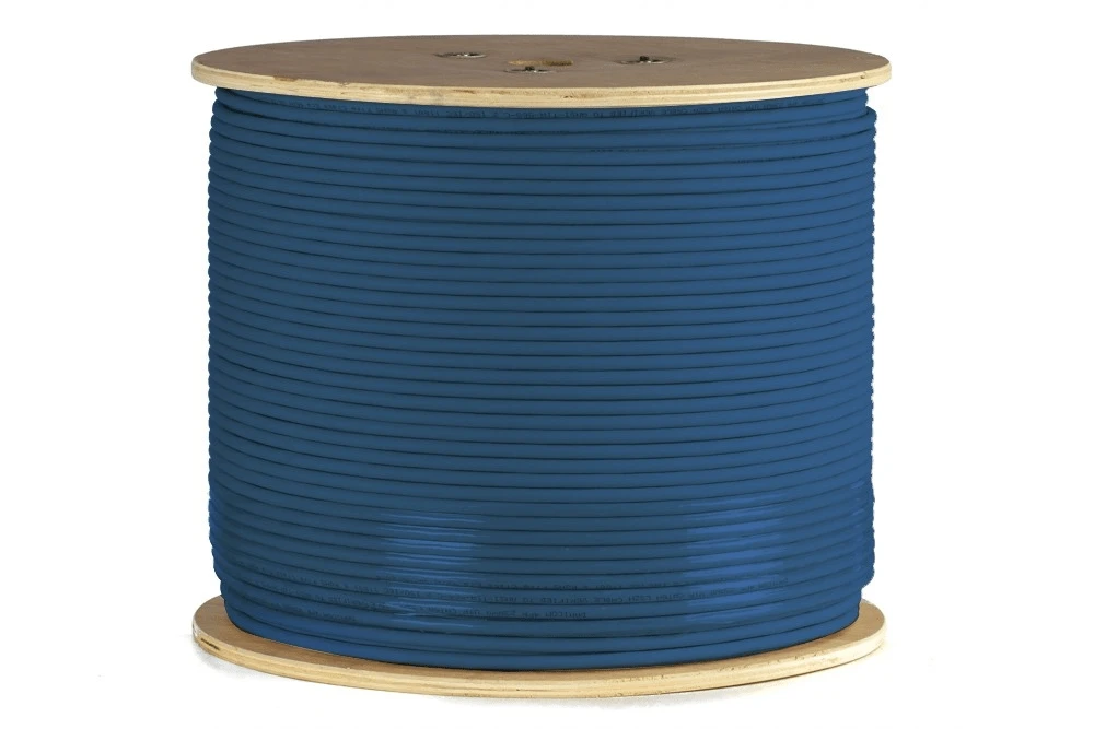 Miniatuur van Danicom CAT6a U/UTP kabel stug LSZH Dca rol van 500 meter - blauw (DC-UTP6A-500S-DCA)