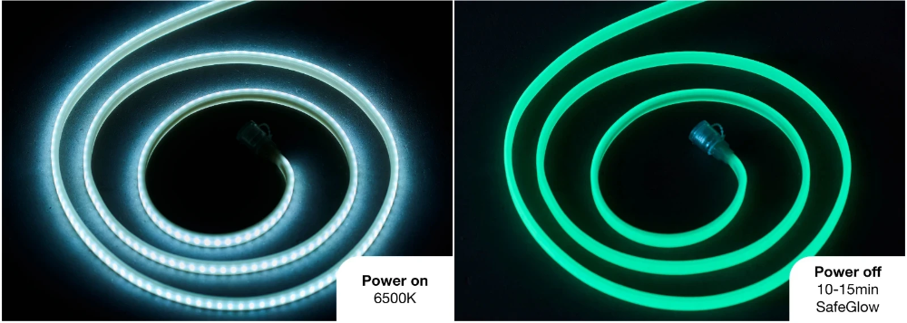 Miniatuur van Bailey RoBust LED Rope SafeGlow 12W/m 1000lm/m 6500K - 25 meter op haspel (147032)