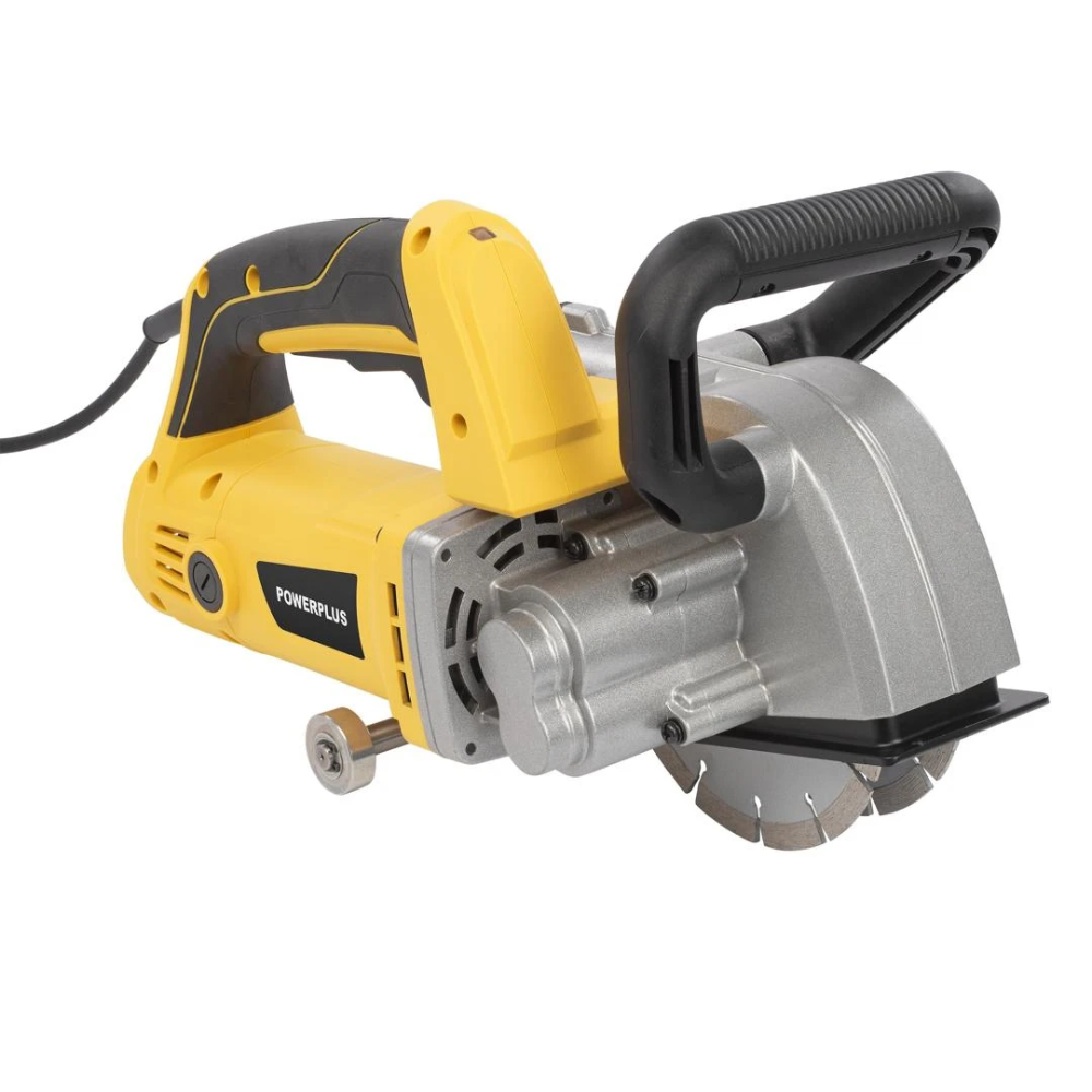 Miniatuur van PowerPlus muurfrees sleuvenfrees 240V 1700W met 2x 150mm diamantschijven (POWX0640)401335411