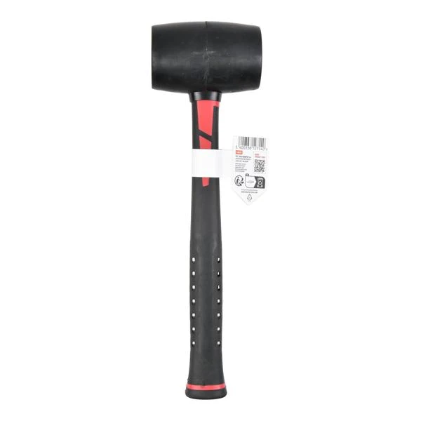 Miniatuur van Kreator zwart rubber hamer fiber steel 450 gram (KRTH90701)