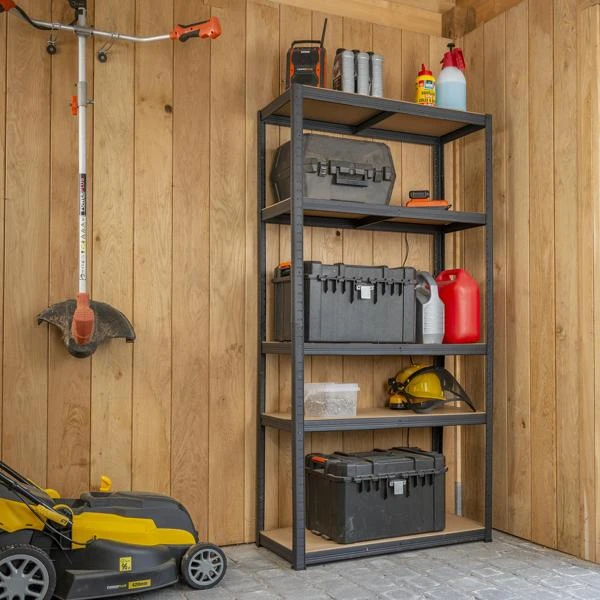 Miniatuur van Kreator metalen opbergrek met 5 schappen 875kg (175kg per plank) (KRT674002)