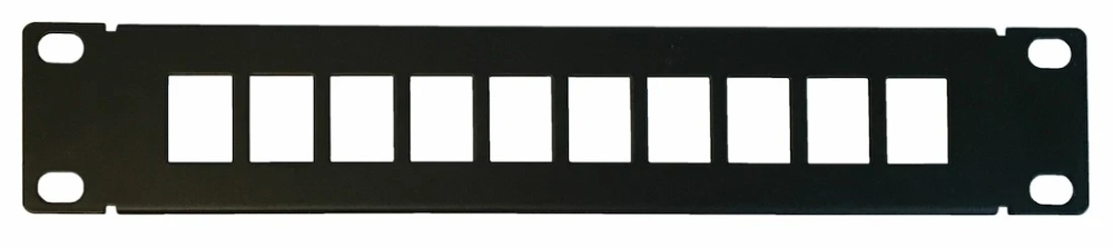 Miniatuur van UTP patchpaneel voor keystones - 10 poorts