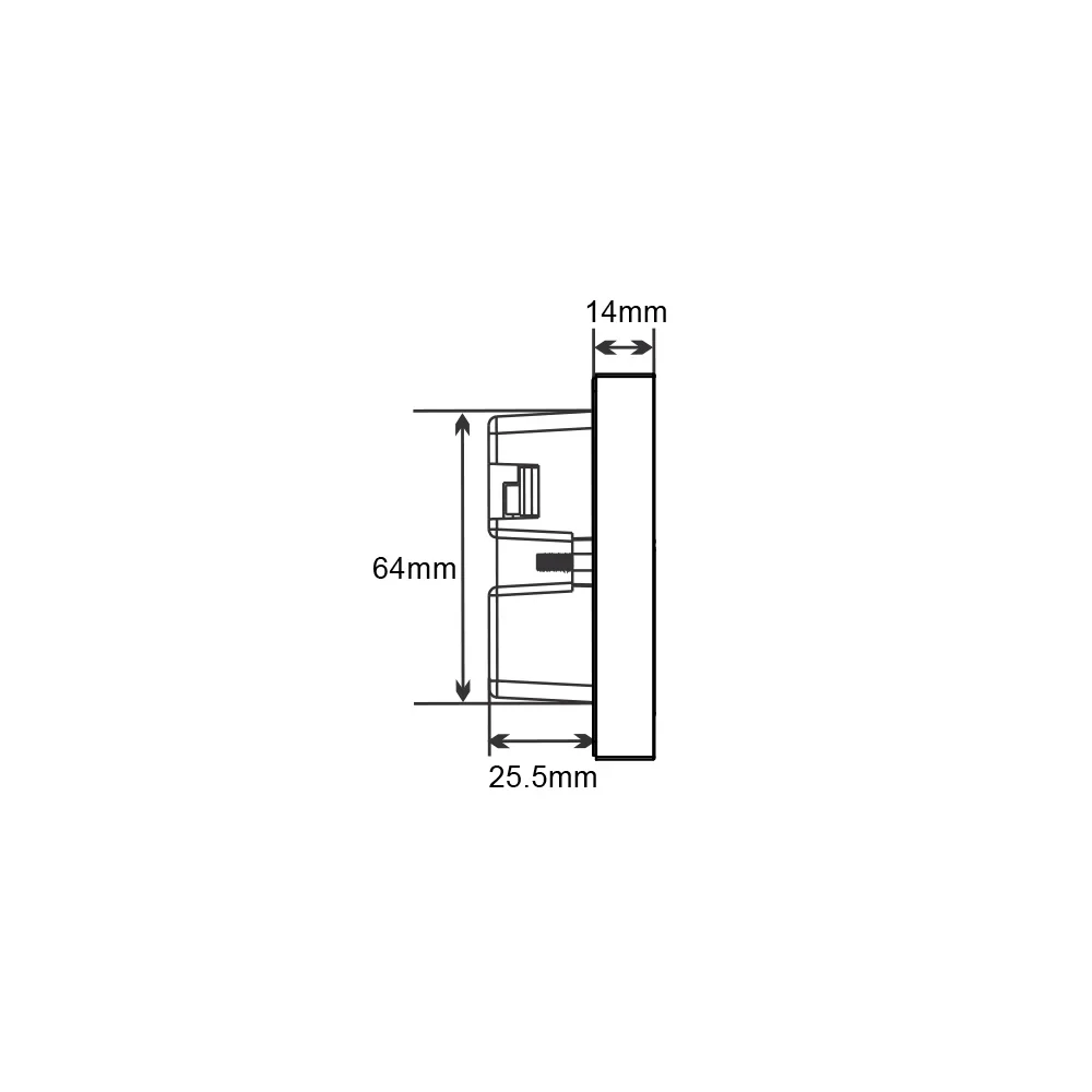 Miniatuur van Shelly Smart floor HVAC-thermostaat Wi-Fi Modbus (ST802-B)