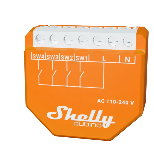 Miniatuur van Shelly Wave i4 scene-controller inbouw 4-kanaals (QNSN-0A24XEU)