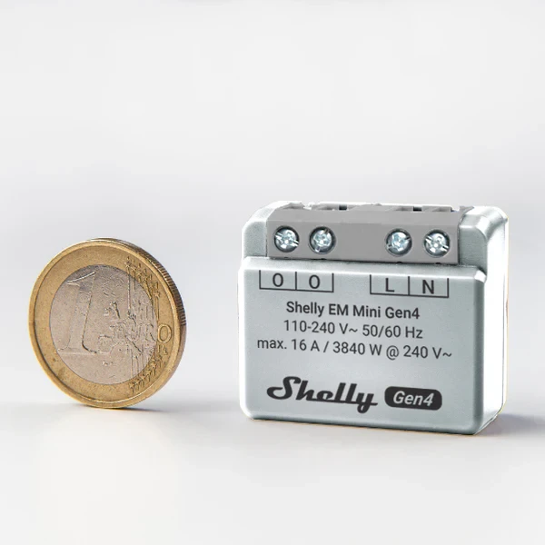 Miniatuur van Shelly EM Mini Gen4 energiemeter inbouw compact (S4EM-001PXCEU16)