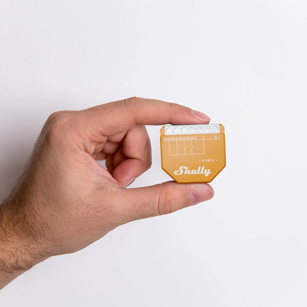 Miniatuur van Shelly Wave i4 LR scene-controller inbouw 4-kanaals Long Range (QLSN-0A24XEU)