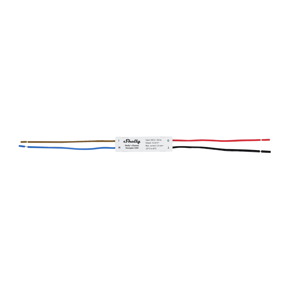 Miniatuur van Shelly 1-Channel Decoupler signaal-isolatiemodule 230V (SACC-DEC-1CH)