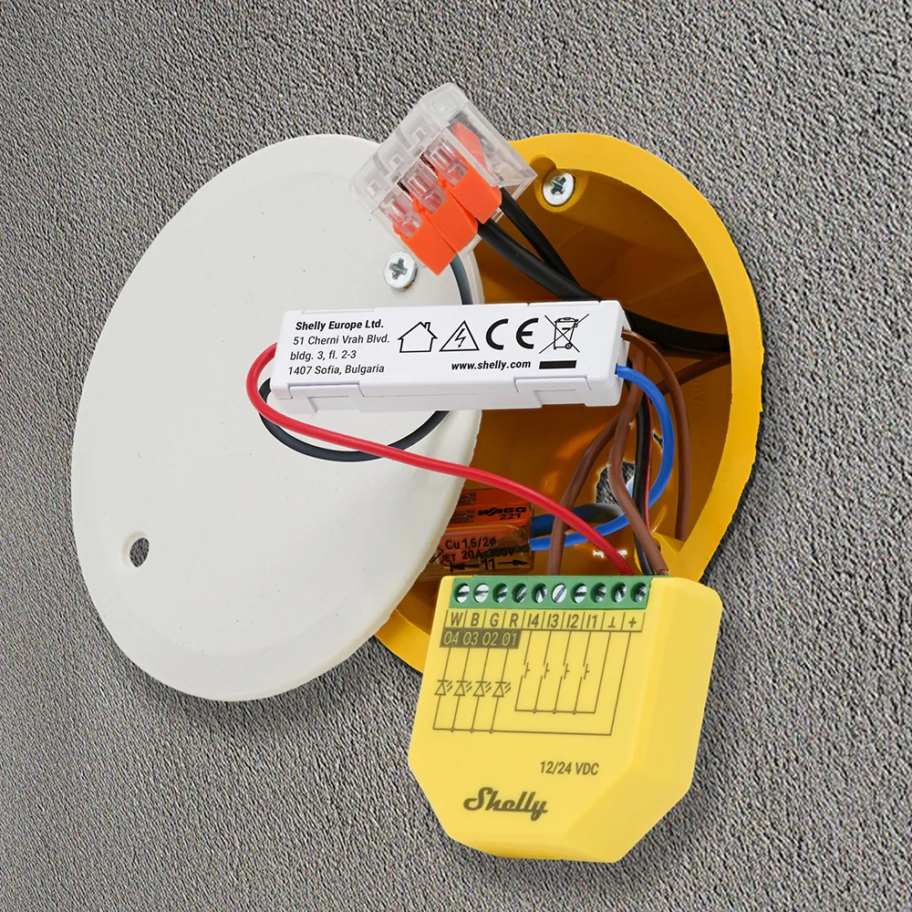 Miniatuur van Shelly 1-Channel Decoupler signaal-isolatiemodule 230V (SACC-DEC-1CH)