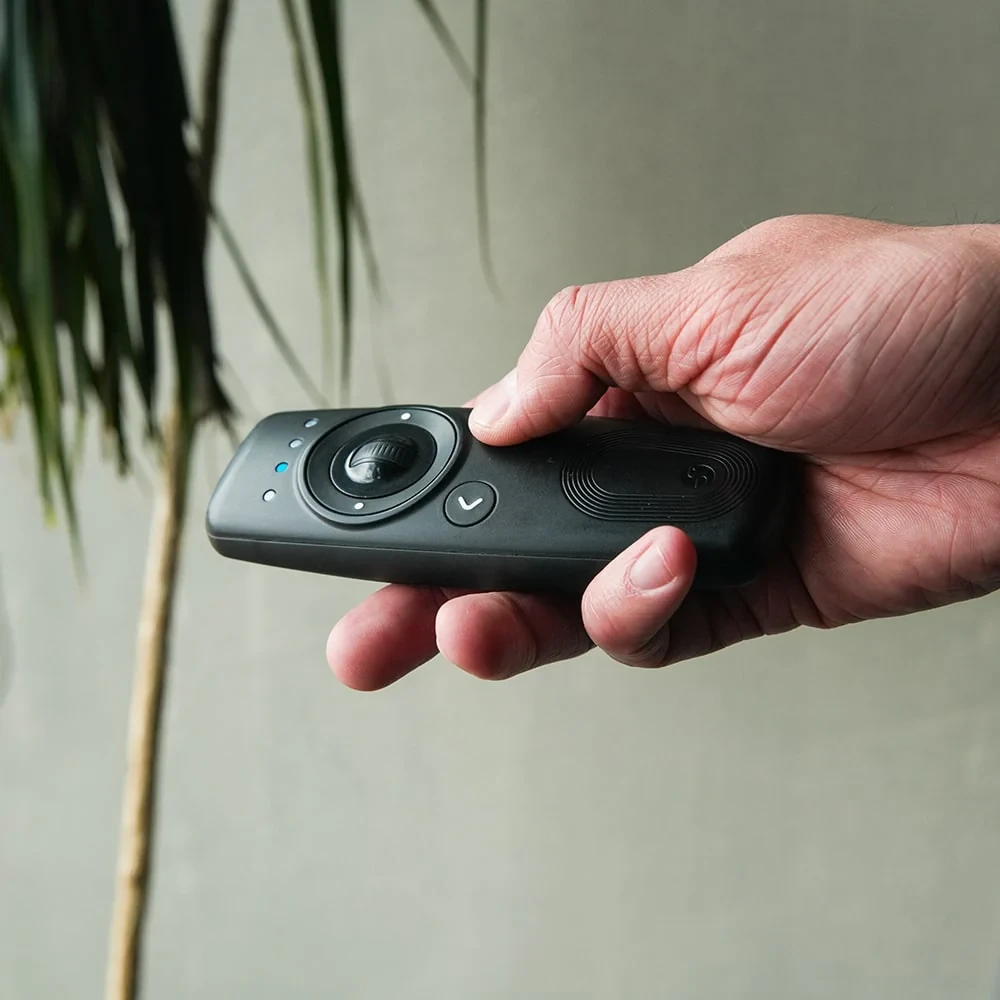 Miniatuur van Shelly BLU Remote Control ZB afstandsbediening Zigbee - zwart (SBRC-005B)