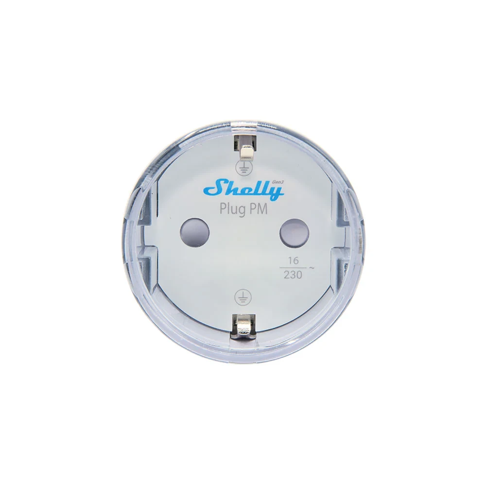 Miniatuur van Shelly Plug PM Gen3 tussenstekker met energiemeting - wit (S3PL-30116EU)