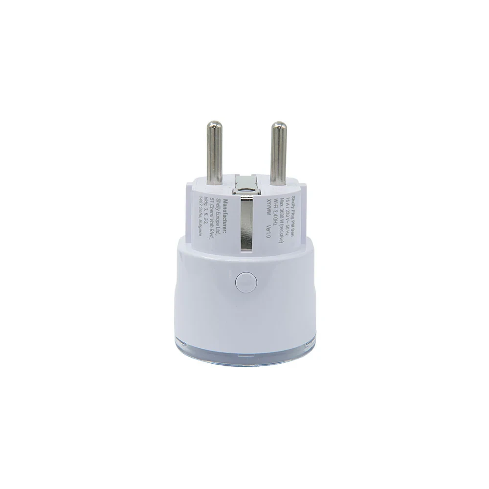 Miniatuur van Shelly Plug PM Gen3 tussenstekker met energiemeting - wit (S3PL-30116EU)