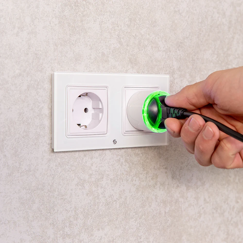 Miniatuur van Shelly Plug PM Gen3 tussenstekker met energiemeting - wit (S3PL-30116EU)