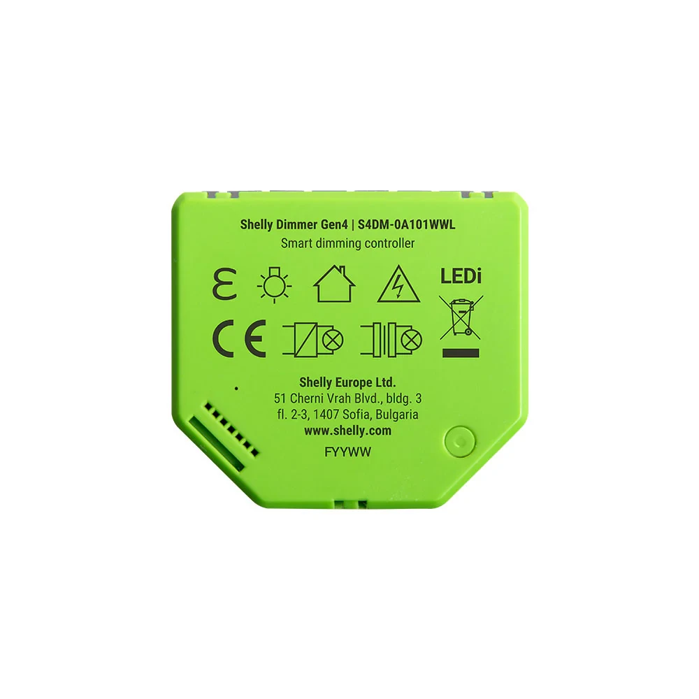 Miniatuur van Shelly Dimmer Gen4 dimmercontroller inbouw (S4DM-0A101WWL)