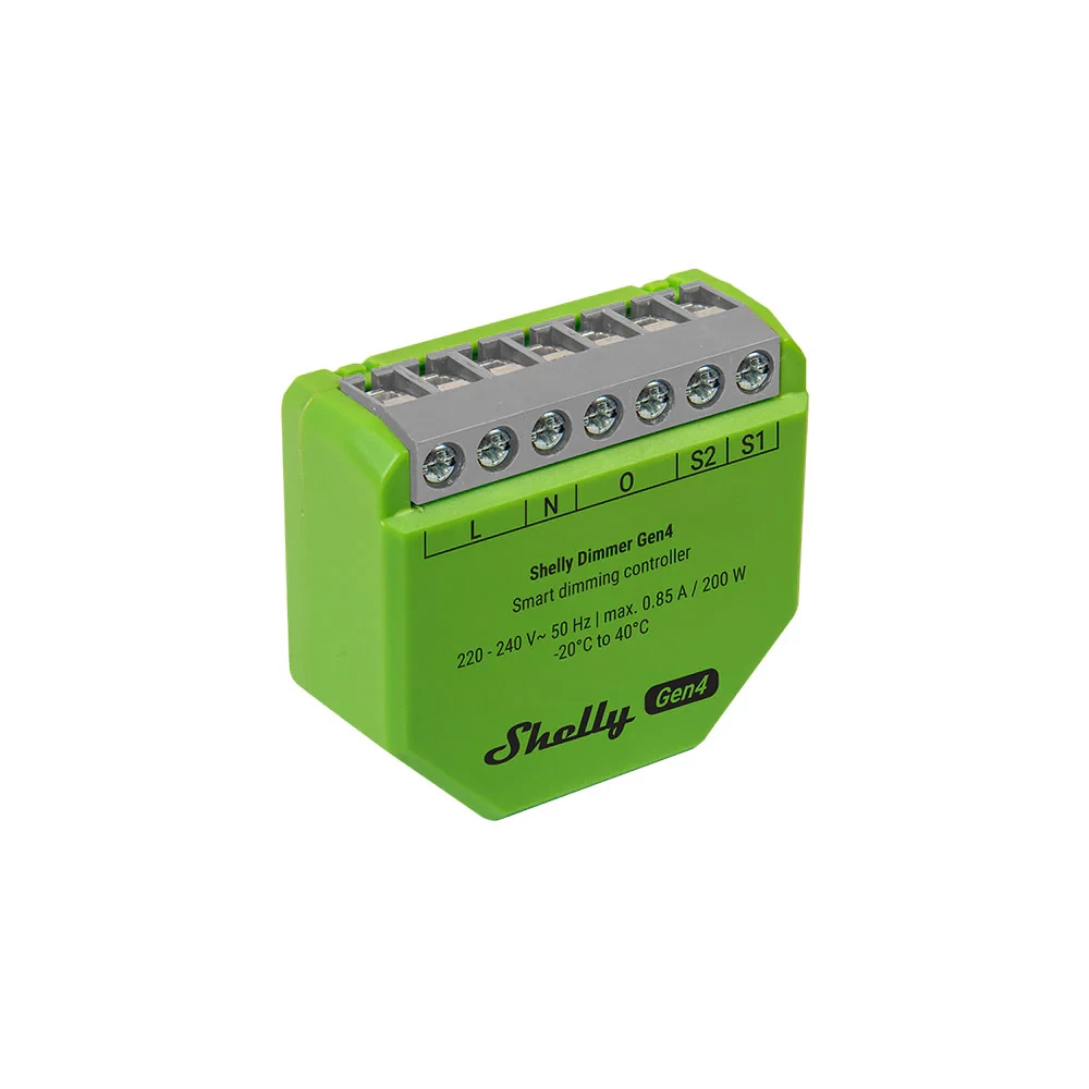 Miniatuur van Shelly Dimmer Gen4 dimmercontroller inbouw (S4DM-0A101WWL)