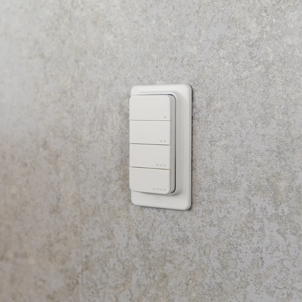 Miniatuur van Shelly BLU RC Button 4 ZB afstandsbediening 4-knops Zigbee - wit (SBBT-104CUS)