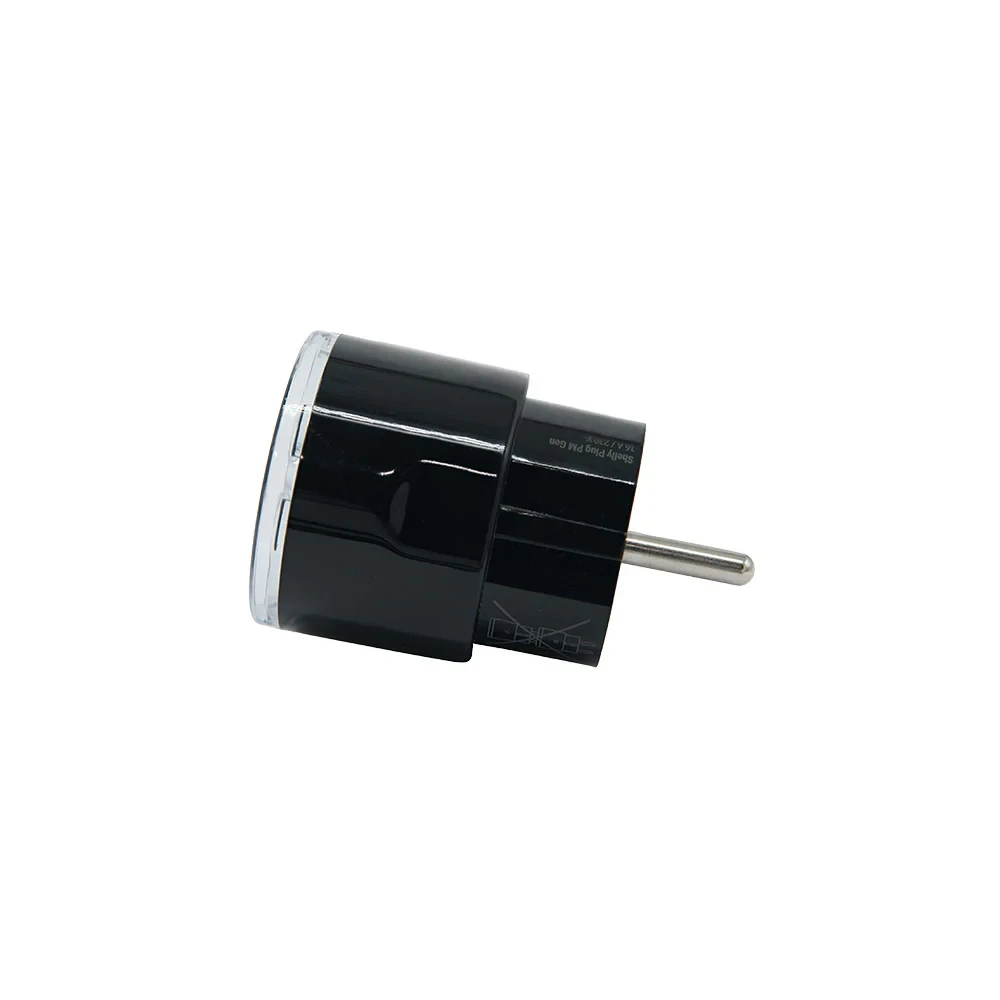 Miniatuur van Shelly Plug PM Gen3 tussenstekker met energiemeting - zwart (S3PL-30116EU)