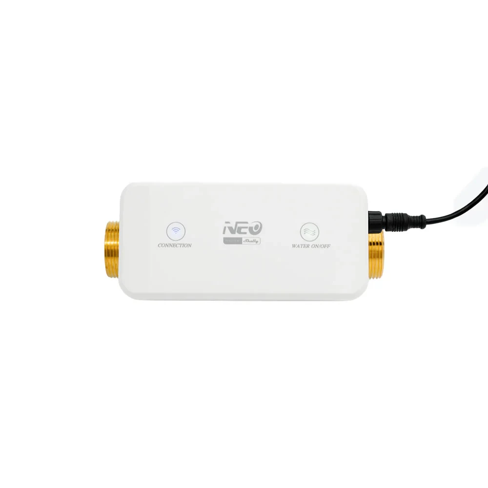 Miniatuur van Shelly Smart Water Valve DN25 waterafsluiter met debietmeting (NAS-WV02W)