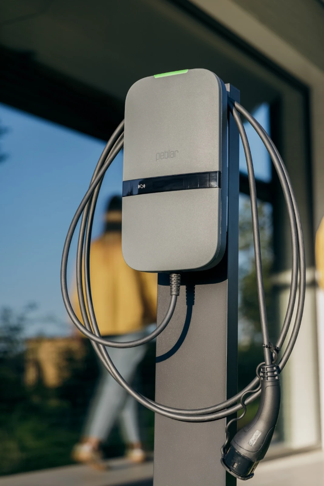 Miniatuur van Peblar Business laadpaal 22kW MID type 2 socket - grijs (6004-2303-8702)