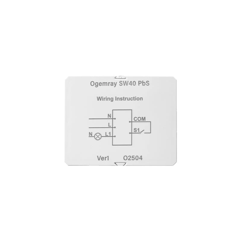 Miniatuur van Shelly smart relay 25A 6000W Wi-Fi Bluetooth (SOGM-SR25)