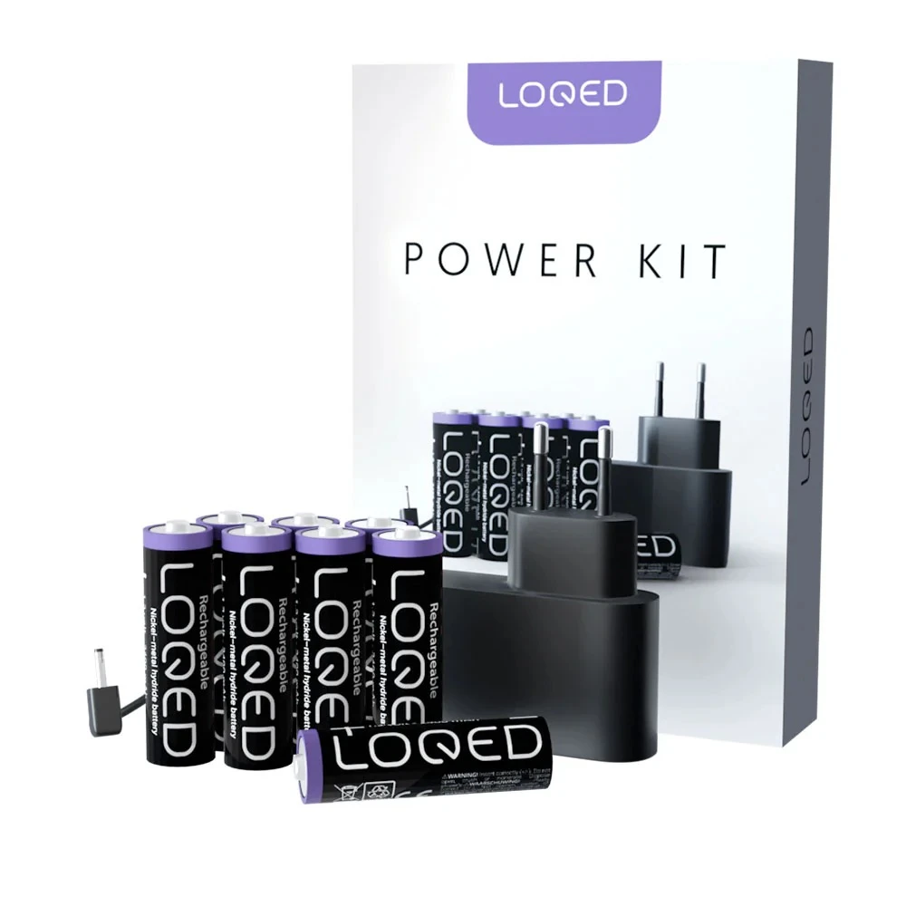 Miniatuur van Shelly power kit voor touch smart lock inclusief 8 AA batterijen (SLQD-PK)