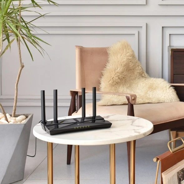 Miniatuur van TP-LINK router AX3000 WiFi 6 dual-band 2.4GHz/5GHz (Archer AX53)
