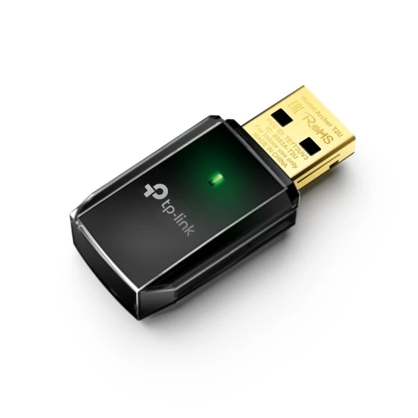 Miniatuur van TP-LINK USB-adapter AC600 WiFi 5 dual-band 2.4GHz/5GHz (Archer T2U)