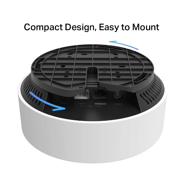 Miniatuur van TP-LINK mesh-router AX3000 WiFi 6 PoE dual-band 2.4GHz/5GHz - 1 stuk (Deco X50-PoE)