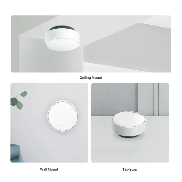 Miniatuur van TP-LINK mesh-router AX3000 WiFi 6 PoE dual-band 2.4GHz/5GHz - 2 stuks (Deco X50-PoE)