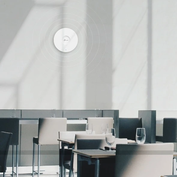 Miniatuur van TP-LINK access point AX3000 WiFi 6 dual-band 2.4GHz/5GHz PoE+ plafond - 5 stuks (EAP653)
