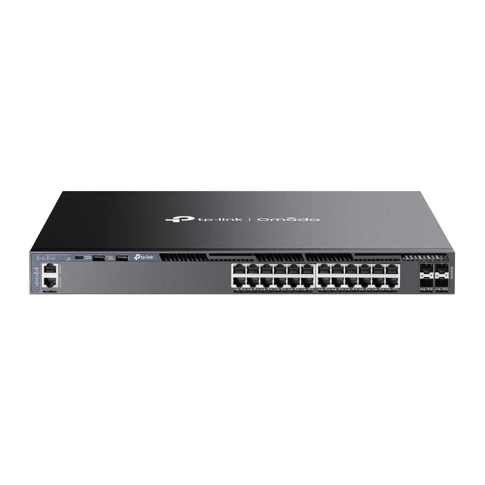 Miniatuur van TP-LINK Omada smart switch 28-poorts Gigabit 4× 10G SFP+ L3 stackable (SG6428X)