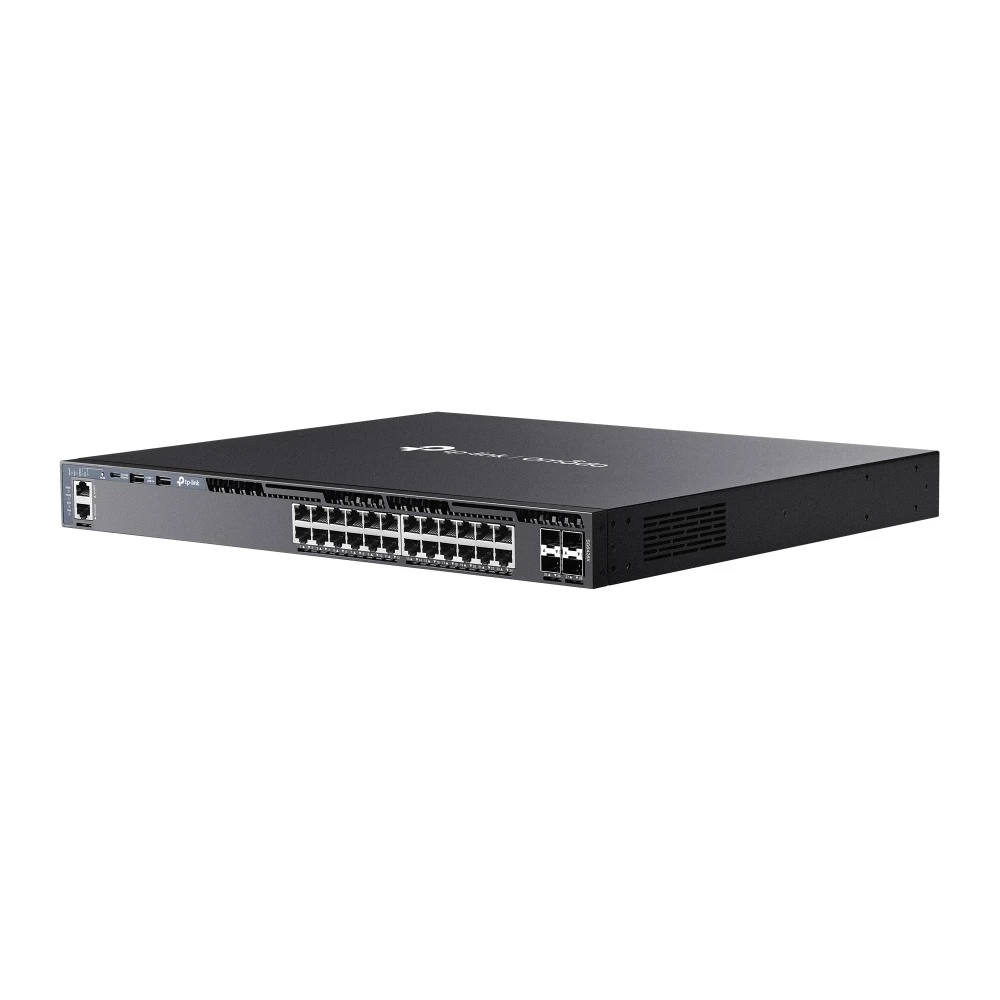 Miniatuur van TP-LINK Omada smart switch 28-poorts Gigabit 4× 10G SFP+ L3 stackable (SG6428X)