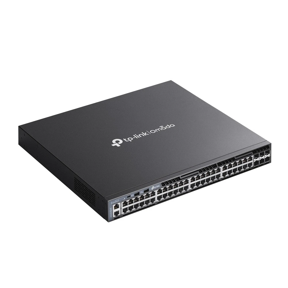 Miniatuur van TP-LINK Omada smart switch 54-poorts Gigabit 6× 10G SFP+ L3 stackable (SG6654X)