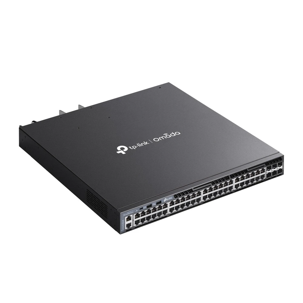 Miniatuur van TP-LINK Omada smart switch 54-poorts Gigabit 48× PoE+ 1440W 6× 10G SFP+ L3 (SG6654XHP)