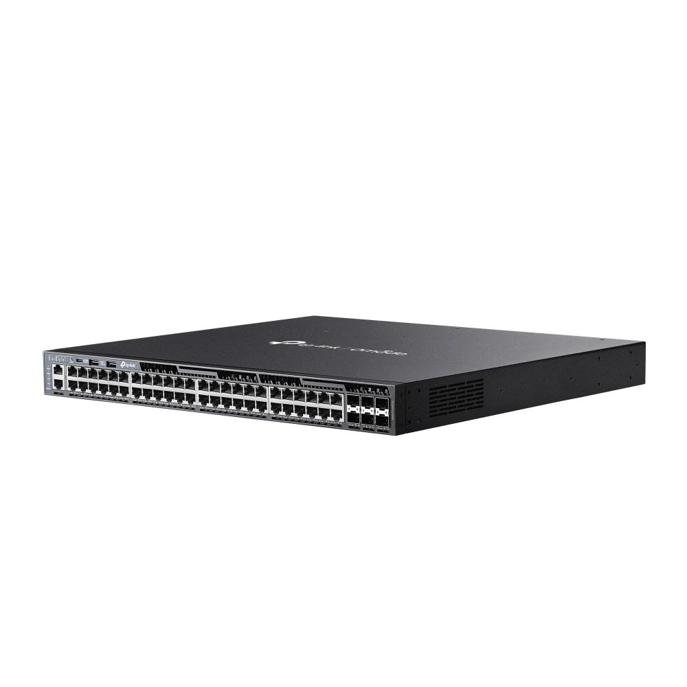 Miniatuur van TP-LINK Omada smart switch 54-poorts Gigabit 48× PoE+ 1440W 6× 10G SFP+ L3 (SG6654XHP)