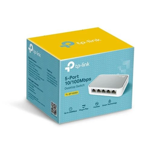 Miniatuur van TP-LINK desktop switch 5-poorts 10/100Mbps (TL-SF1005D)