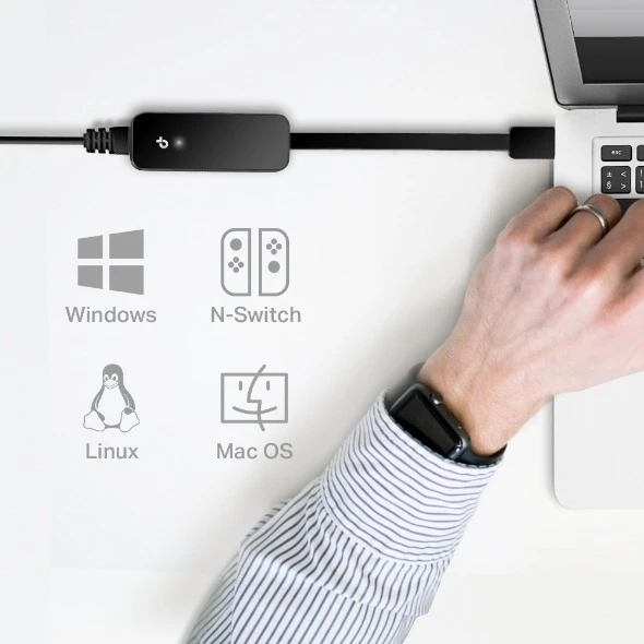 Miniatuur van TP-LINK USB 3.0 naar RJ45 Gigabit netwerkadapter (UE306)