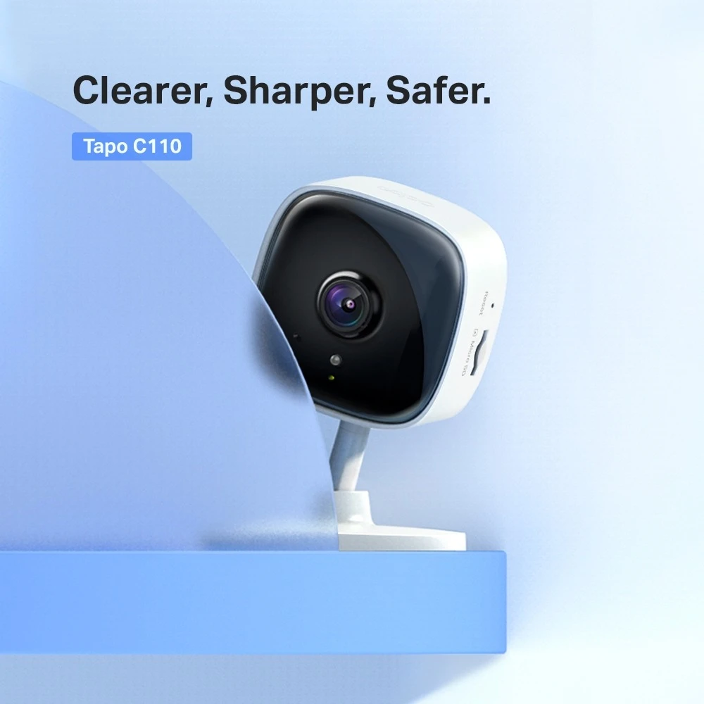 Miniatuur van TP-LINK wifi camera 3MP met nachtzicht en bewegingsdetectie (Tapo C110)