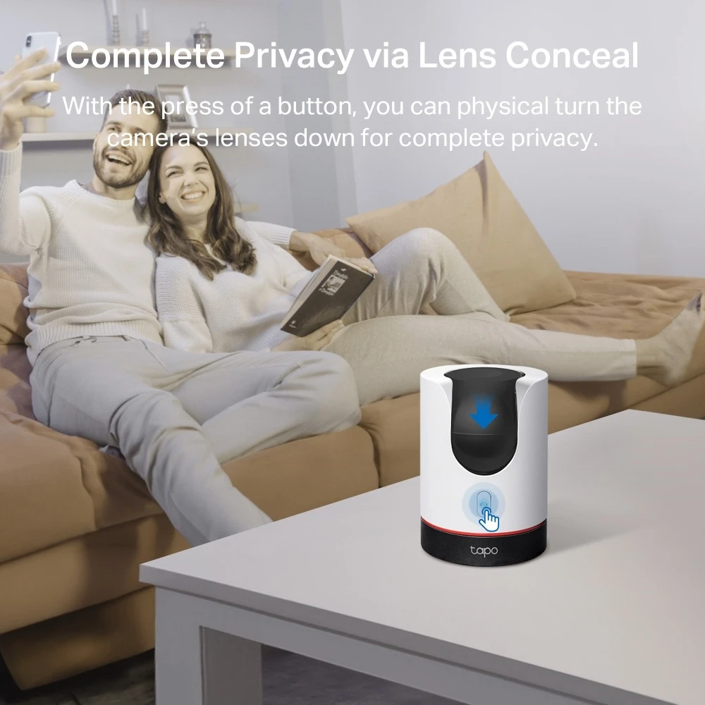 Miniatuur van TP-LINK wifi camera 4MP 2K pan/tilt met AI en nachtzicht (Tapo C225 V2)