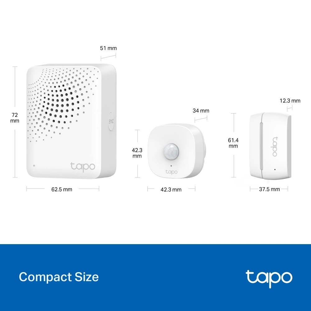 Miniatuur van TP-LINK wifi smart sensor starterskit met bewegings- en deurraamsensor (Tapo T30 KIT)