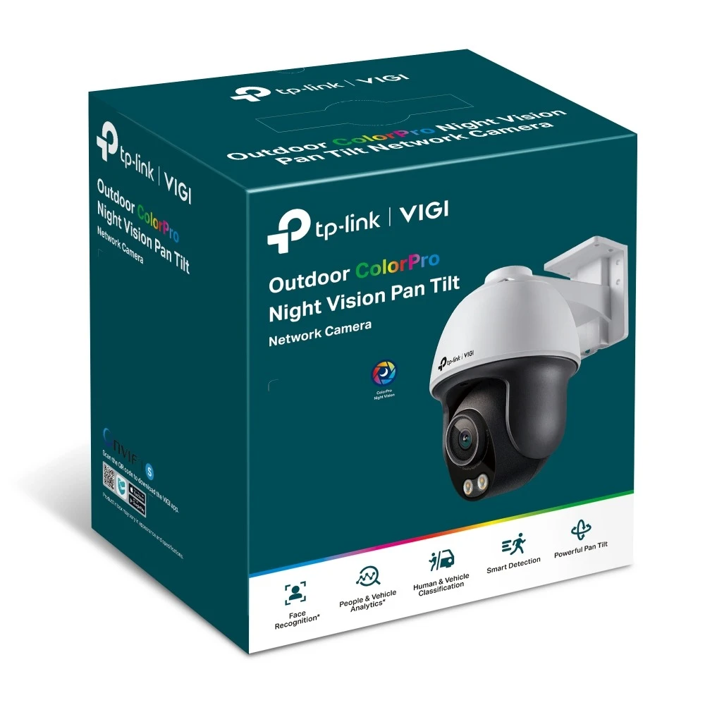 Miniatuur van TP-LINK netwerkcamera 4MP ColorPro nachtzicht pan/tilt PoE IP66 4mm (VIGI C540S)