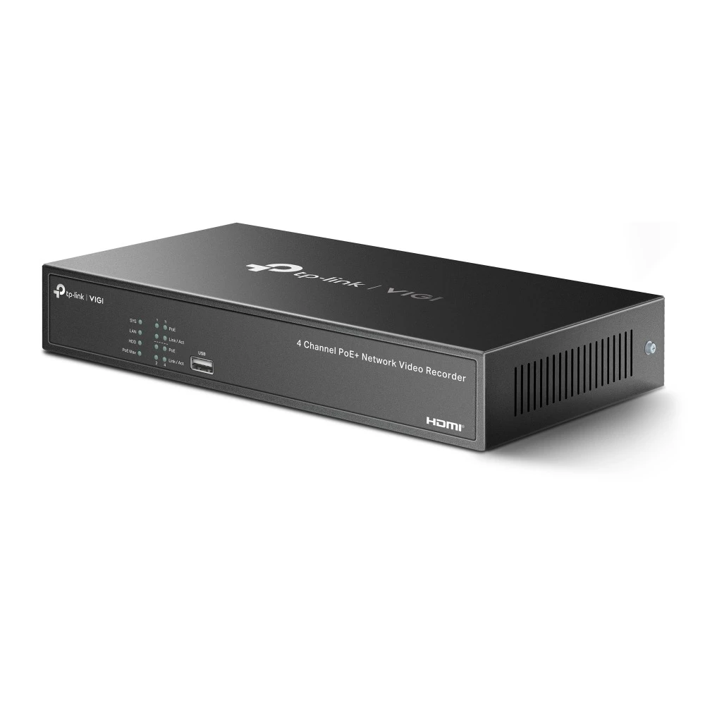 Miniatuur van TP-LINK netwerk video recorder 4-kanaals PoE+ 53W (VIGI NVR1004H-4P)