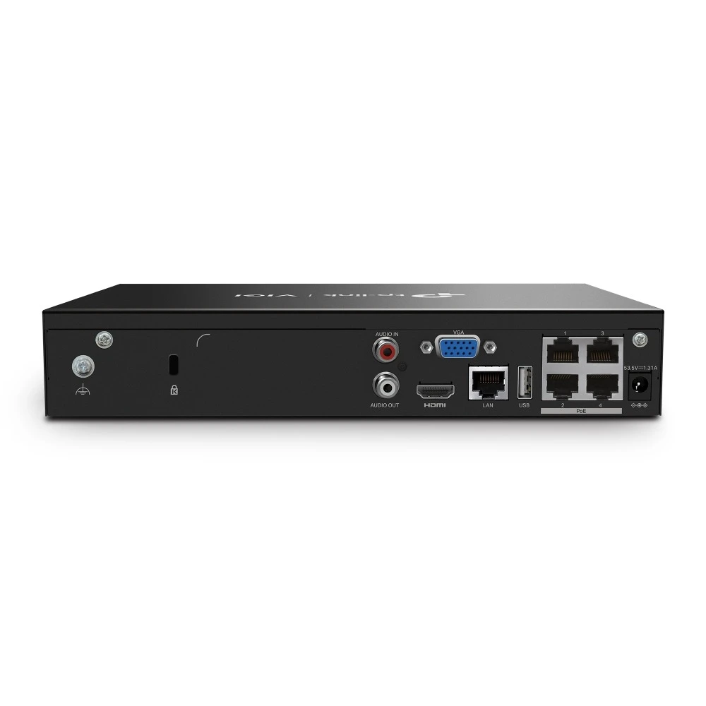 Miniatuur van TP-LINK netwerk video recorder 4-kanaals PoE+ 53W 2TB (VIGI NVR1004H-4P-2TB)