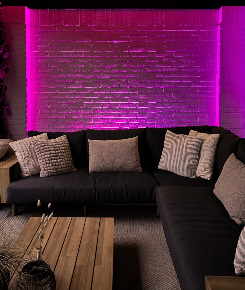 Miniatuur van Lightpro Senso Smart wandlamp Zigbee RGB en CCT 7W 640lm zwart (265N)