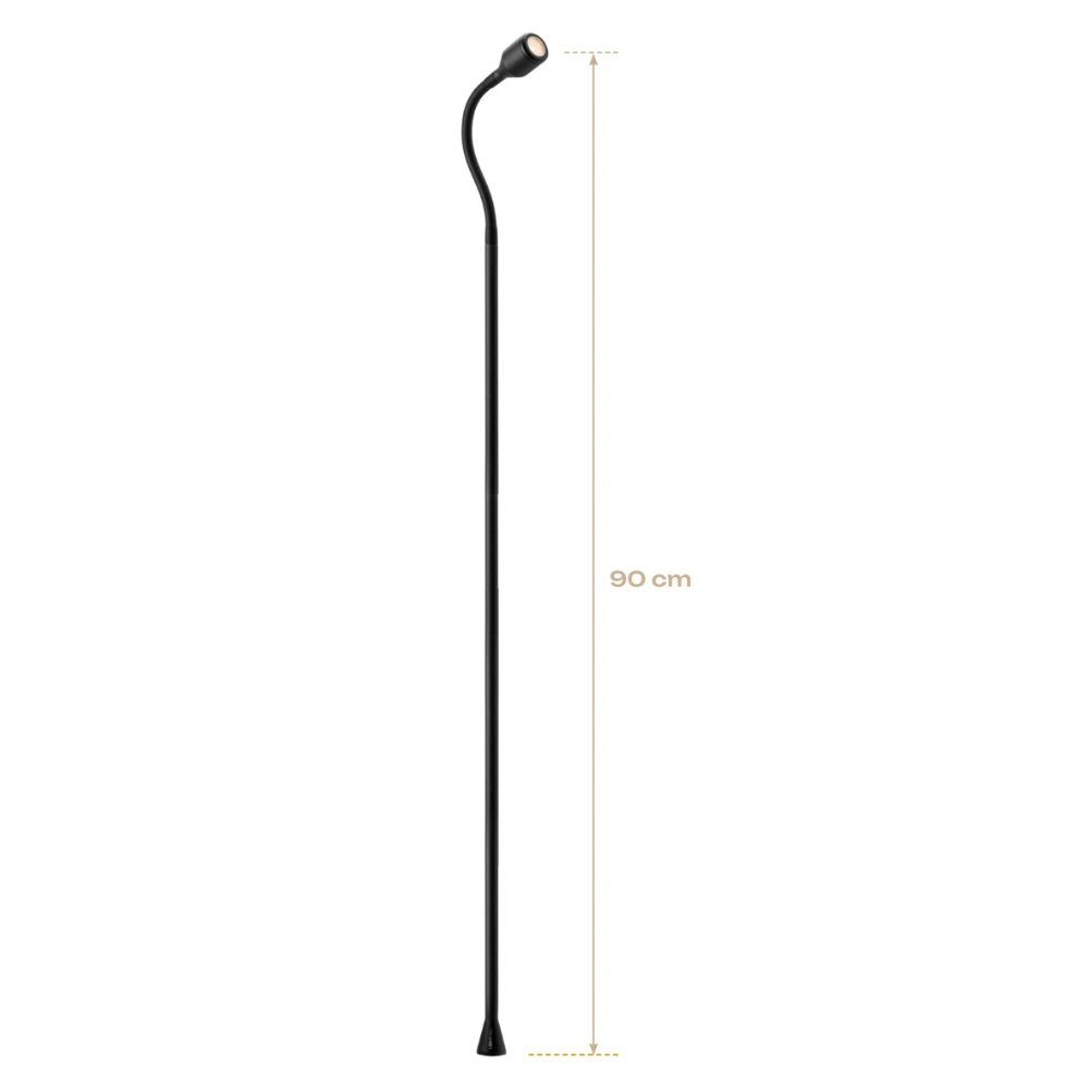 Miniatuur van Lightpro Xible Hi staande buitenlamp 2.1W 187lm 900mm IP44 - zwart (263S)